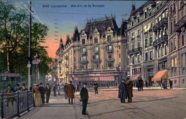 Lausanne/Bel-Air et le Kursaal Vorderseite