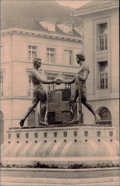 Aarau, Eidg. Schützendenkmal Vorderseite