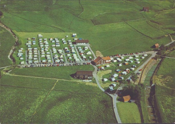 Jakobsbad, Camping,  Flugaufnahme Vorderseite