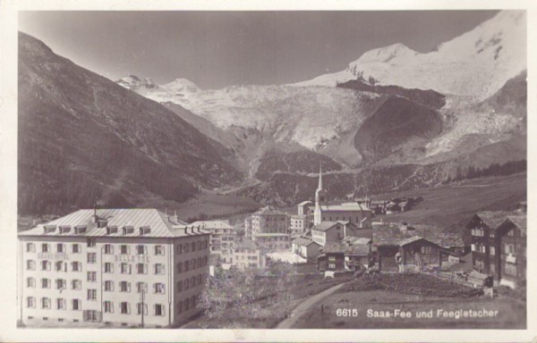 Saas-Fee und Feegletscher