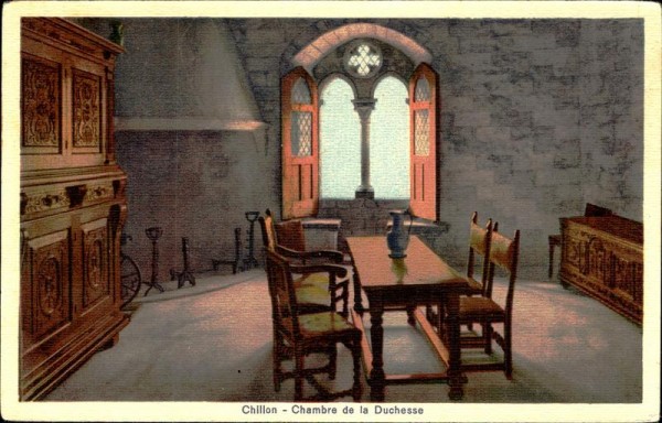 Chillon, Chambre de la Duchesse Vorderseite