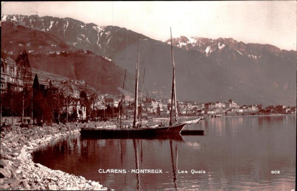 Clarens - Montreux - Les Quais Vorderseite