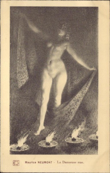 Maurice Neumont, La Danseuse nue Vorderseite