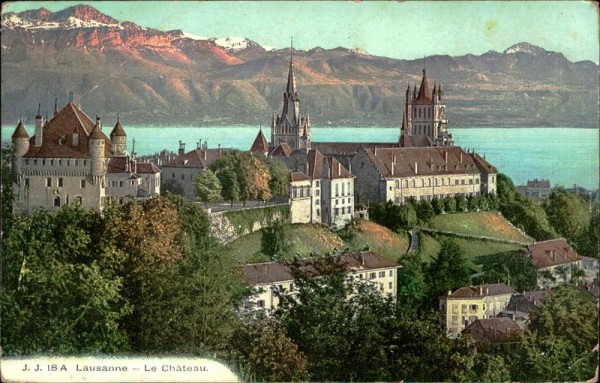 Lausanne - Le Chateau Vorderseite