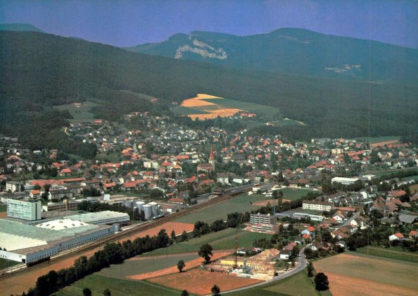 Wangen b. Olten  -  Flugaufnahmen Vorderseite