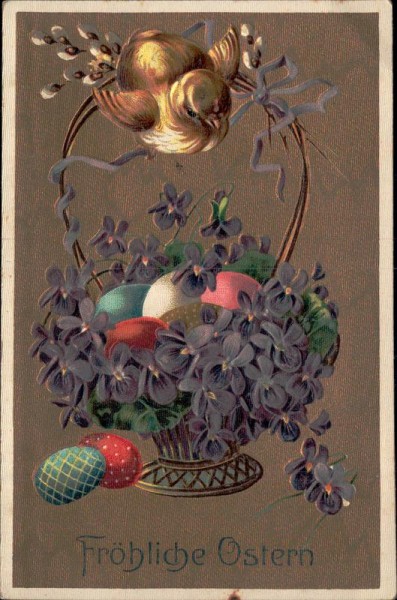 Fröhliche Ostern Vorderseite