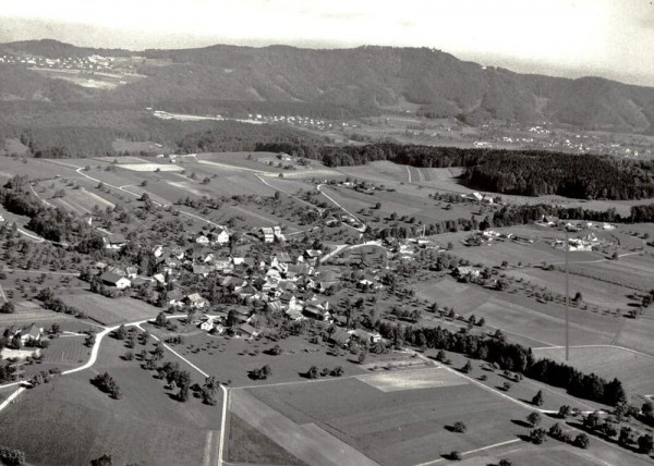 Aesch ZH - Flugaufnahmen Vorderseite