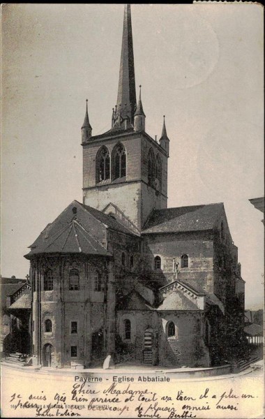 Payerne - Eglise Abbatiale Vorderseite