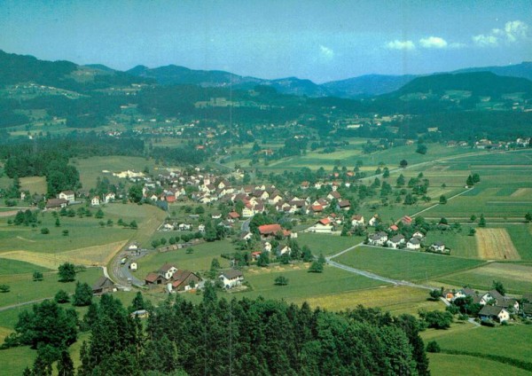 Dürnten ZH - Flugaufnahmen Vorderseite