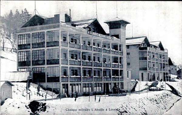 Leysin, Clinique militaire Vorderseite