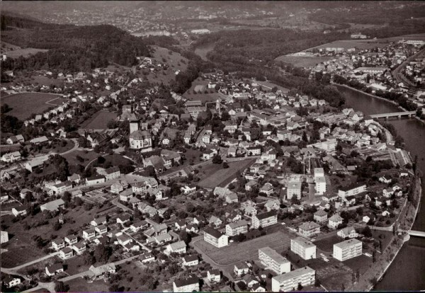 Nieder-Gösgen,  Flugaufnahme Vorderseite