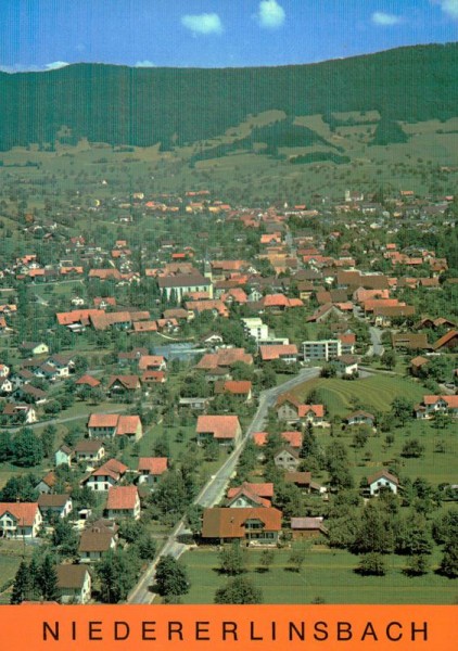 Niedeerrlinsbach  -  Flugaufnahmen Vorderseite