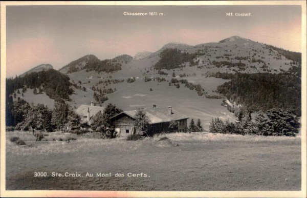 Ste Croix. Au Mont des Cerfs Vorderseite