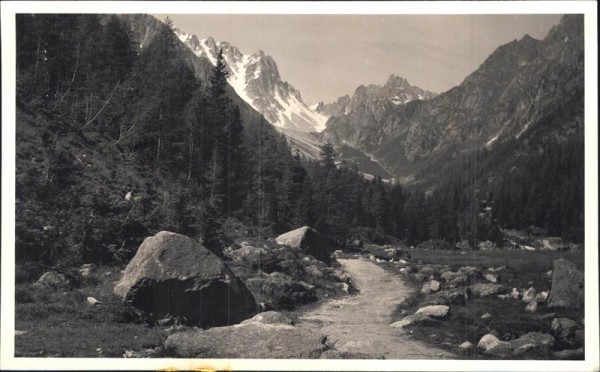 unbekannte Landschaft Vorderseite