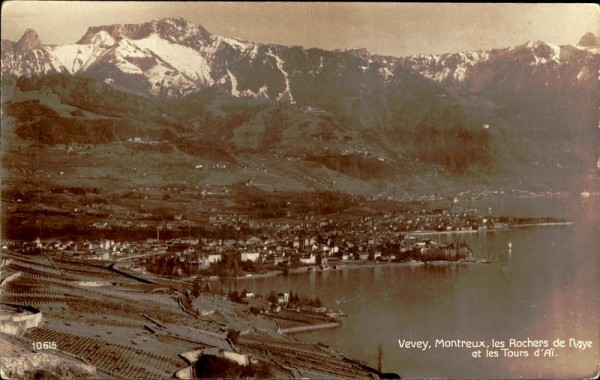 Vevey/Montreux/Rochers de Naye Vorderseite