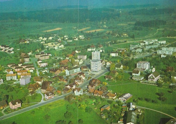 Steinhausen ZG - Flugaufnahmen Vorderseite