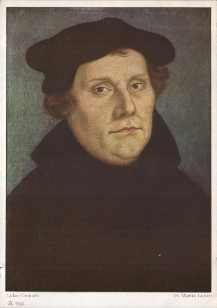 Lukas Cranach: Dr.Martin Luther Vorderseite