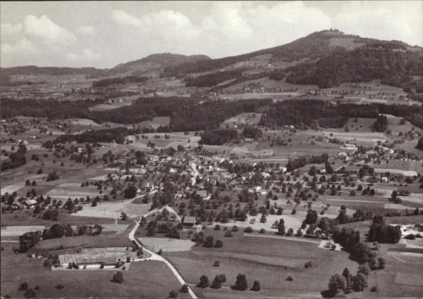 Ober-Dürnten,  Flugaufnahme Vorderseite