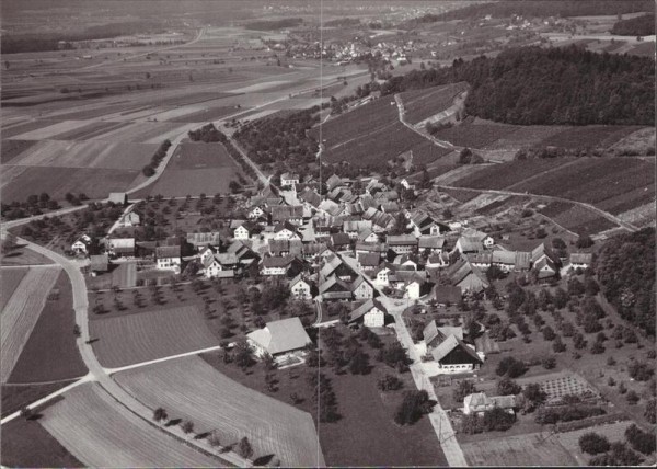 Rudolfingen, Flugaufnahme Vorderseite