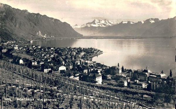 Montreux. Vue Générale Vorderseite