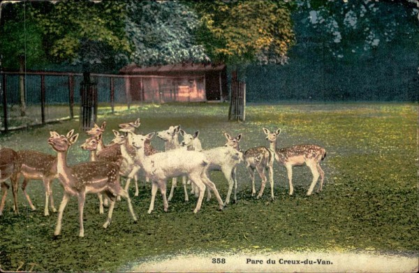 Parc du Creux du Van Vorderseite