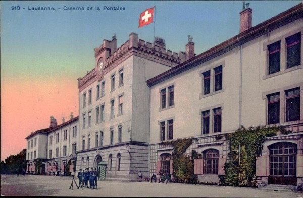 Lausanne - Caserne de la Pontaise Vorderseite