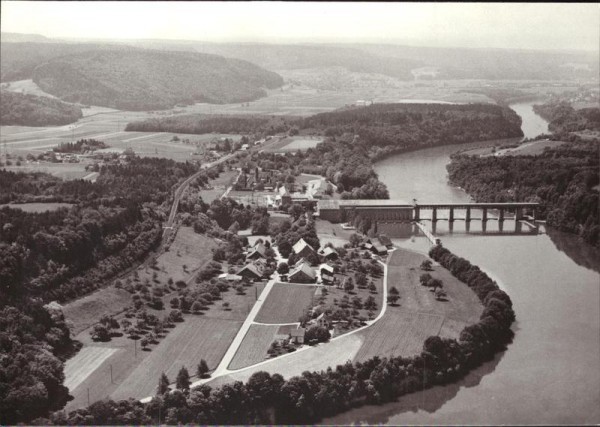 Zweidlen, Rheinsfelden,  Flugaufnahme Vorderseite