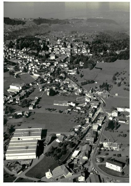 Heerbrugg, Flugaufnahme Vorderseite