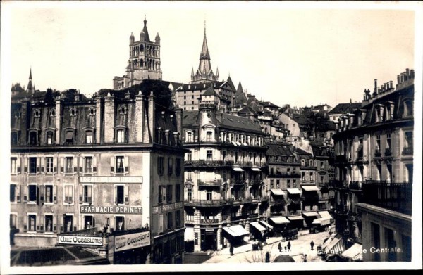 Lausanne - Rue Centrale Vorderseite