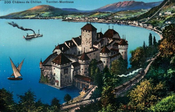 Château de Chillon Vorderseite