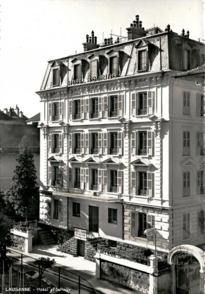 Lausanne, Hotel Touring Vorderseite