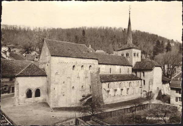 Romainmôtier-Envy/Kirche Vorderseite