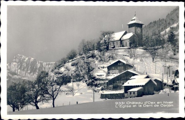 Château-d’Œx Vorderseite