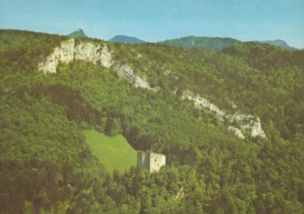 Schloss Gilgenberg, Zullwil SO - Flugaufnahmen Vorderseite