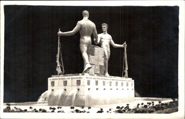 Aarau, das Schützendenkmal Vorderseite