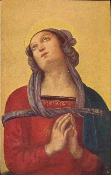 Testa della Vergine, Perugino