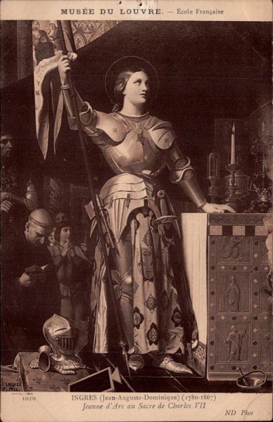 Jeanne d'Arc Vorderseite