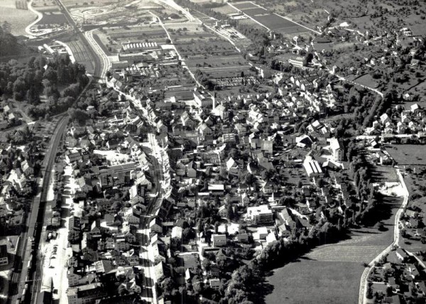 Sissach BL - Flugaufnahmen Vorderseite