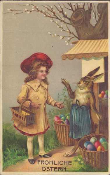 Fröhliche Ostern Vorderseite