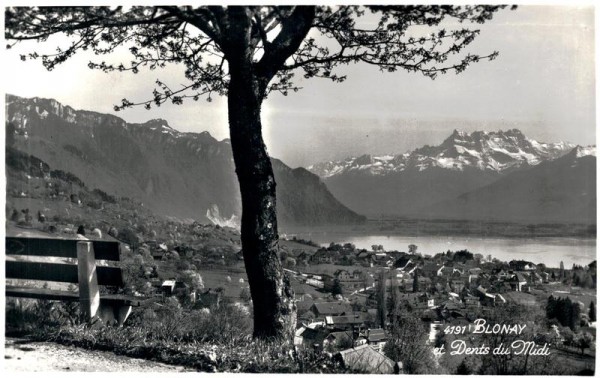 Blonay et Dents du Midi Vorderseite