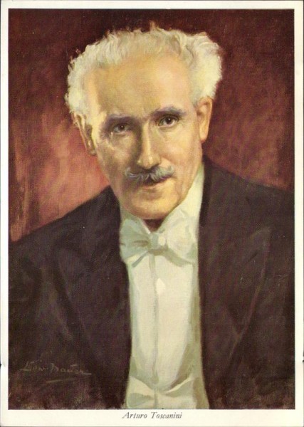 L.Nauer: Arturo Toscanini (1867-1857) Vorderseite