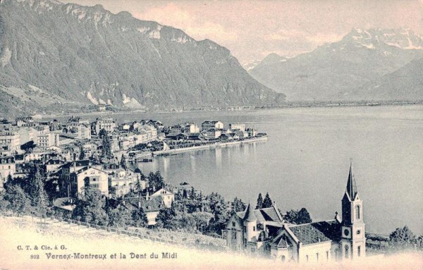  Vernex-Montreux et la Dents du Midi Vorderseite