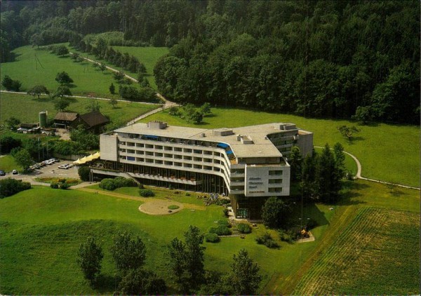 Zürich, Atlantis Sheraton Hotel,  Flugaufnahme Vorderseite