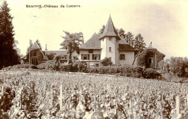 Begnins - Chateau de Cottens Vorderseite