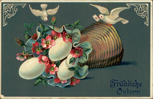 Fröhliche Ostern Vorderseite