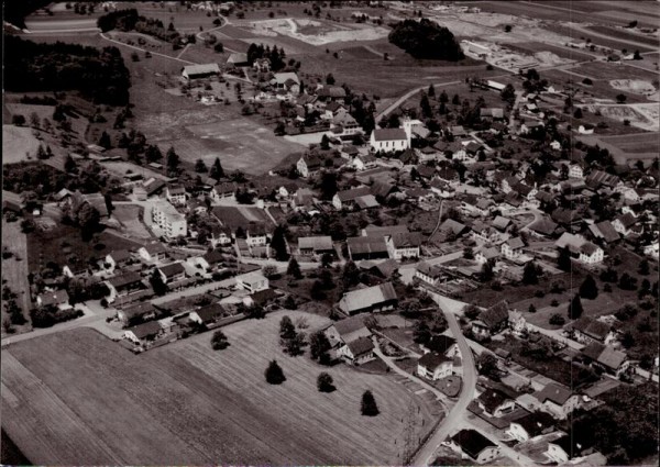 Niederwil, Flugaufnahme Vorderseite