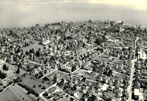 Arbon am Bodensee, Flugaufnahme Vorderseite