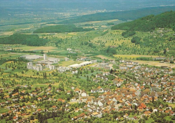 Frenkendorf BL - Flugaufnahmen Vorderseite