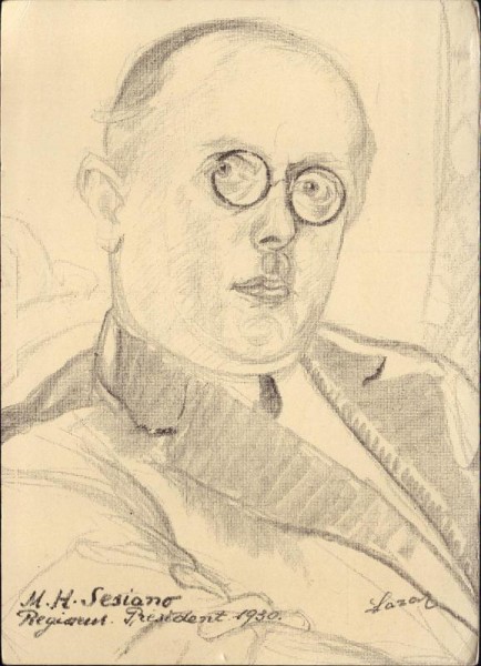 M.H. Sesiano, 1930, Lazar Vorderseite