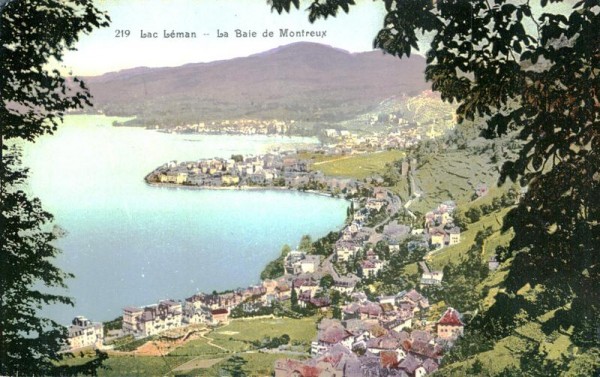 Lac Léman, Le Baie de Montreux Vorderseite